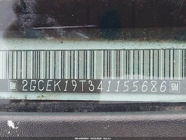 Aukcja sprzedaży 2004 Chevrolet Silverado 1500 Z71, vin: 2GCEK19T341155686, numer aukcji: 44904804