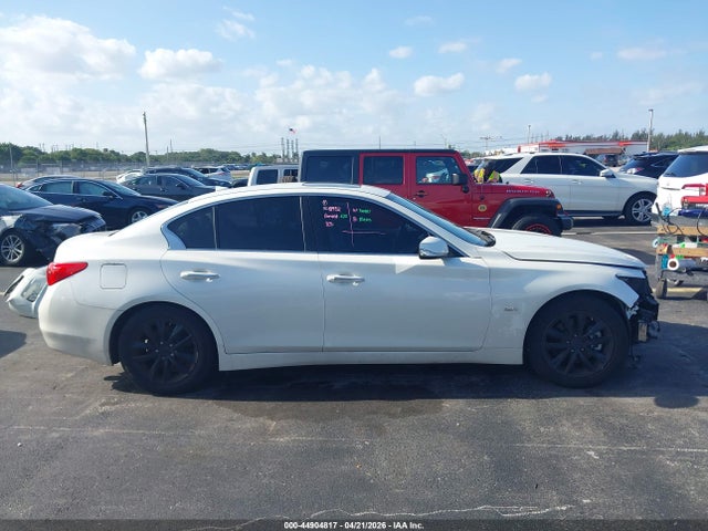 Продажа на аукционе авто 2017 Infiniti Q50 3.0t Premium, vin: JN1EV7AP1HM731992, номер лота: 44904817