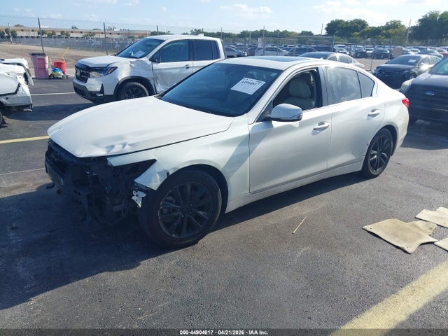 Продажа на аукционе авто 2017 Infiniti Q50 3.0t Premium, vin: JN1EV7AP1HM731992, номер лота: 44904817