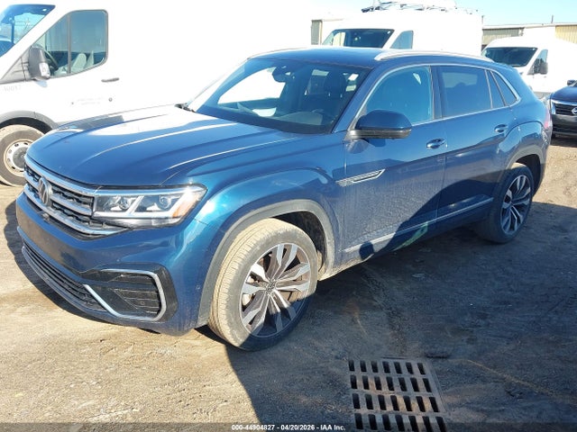 2022 Volkswagen Atlas Cross Sport 3.6l V6 Sel Premium R-line მანქანა იყიდება აუქციონზე, vin: 1V2FE2CA6NC200557, აუქციონის ნომერი: 44904827