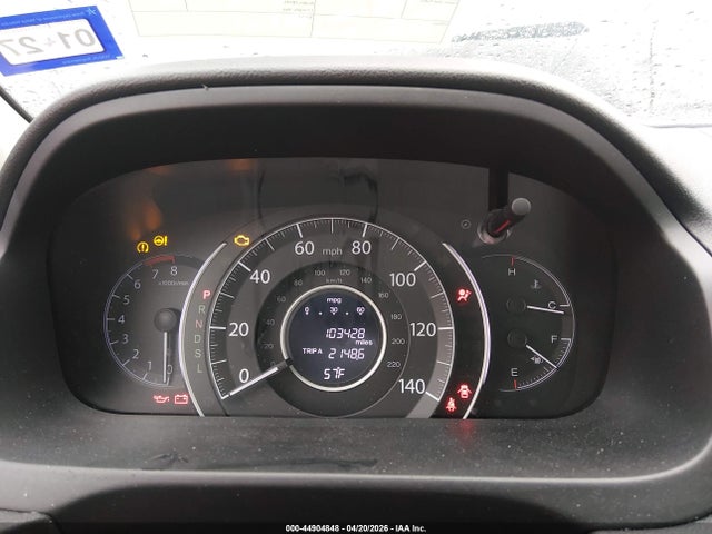 44904848 :رقم المزاد ، 3CZRM3H53GG709826 vin ، 2016 Honda Cr-v Ex مزاد بيع