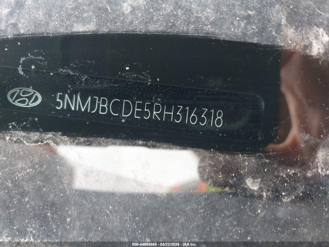 2024 Hyundai Tucson Sel მანქანა იყიდება აუქციონზე, vin: 5NMJBCDE5RH316318, აუქციონის ნომერი: 44904869