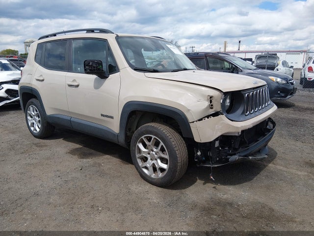 2015 Jeep Renegade Latitude მანქანა იყიდება აუქციონზე, vin: ZACCJBBT0FPB64085, აუქციონის ნომერი: 44904870