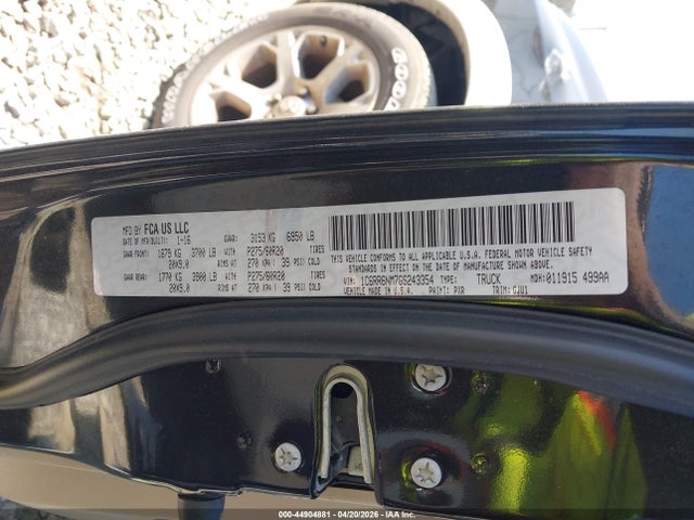 1C6RR6NM7GS243354 RAM 1500 Laramie
