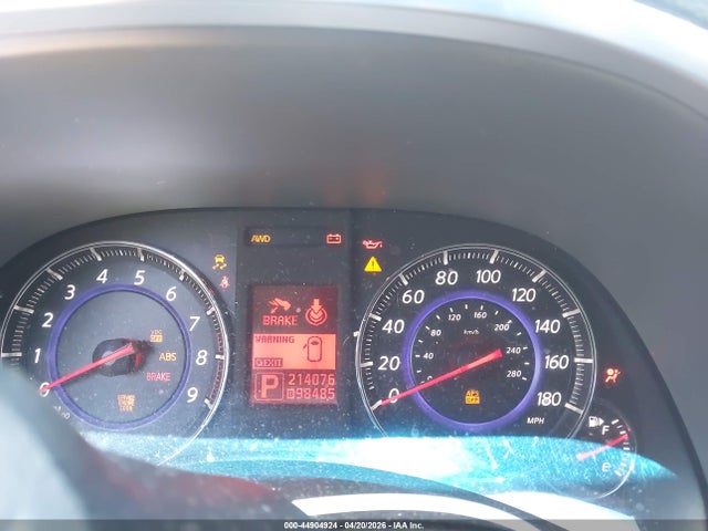 2009 Infiniti Fx35 მანქანა იყიდება აუქციონზე, vin: JNRAS18W79M155860, აუქციონის ნომერი: 44904924