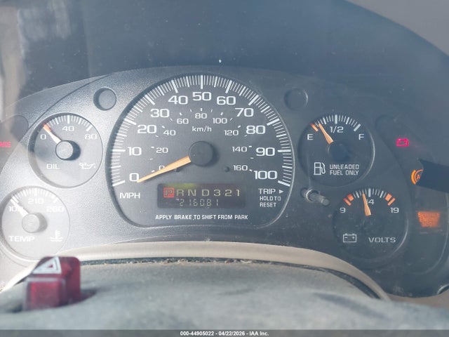 2005 Gmc Safari მანქანა იყიდება აუქციონზე, vin: 1GKDM19X75B505299, აუქციონის ნომერი: 44905022
