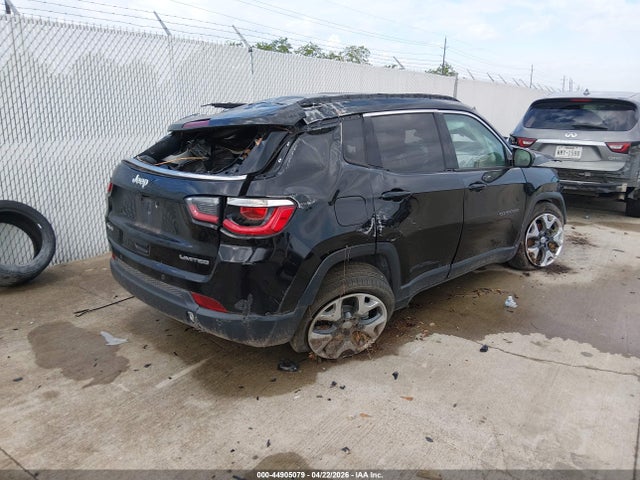 Aukcja sprzedaży 2018 Jeep Compass Limited 4x4, vin: 3C4NJDCB1JT341449, numer aukcji: 44905079