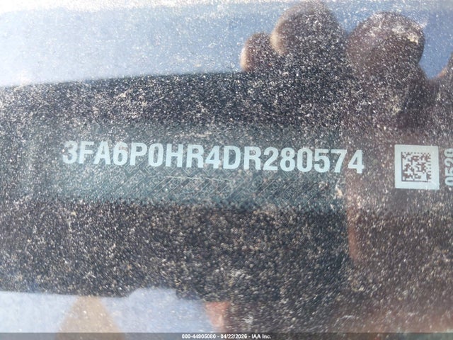 44905080 :رقم المزاد ، 3FA6P0HR4DR280574 vin ، 2013 Ford Fusion Se مزاد بيع