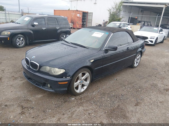 2006 Bmw 325ci მანქანა იყიდება აუქციონზე, vin: WBABW33446PX85854, აუქციონის ნომერი: 44905128