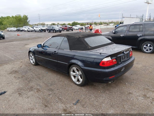 2006 Bmw 325ci მანქანა იყიდება აუქციონზე, vin: WBABW33446PX85854, აუქციონის ნომერი: 44905128