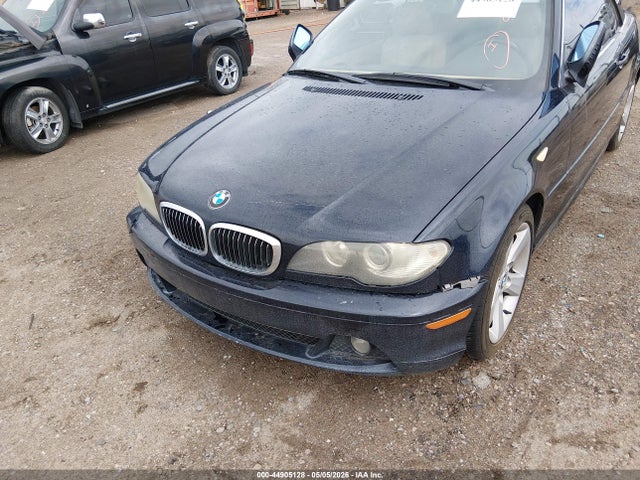 2006 Bmw 325ci მანქანა იყიდება აუქციონზე, vin: WBABW33446PX85854, აუქციონის ნომერი: 44905128