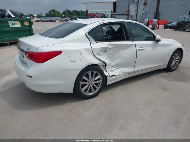 44905183 :رقم المزاد ، JN1BV7AP4FM347012 vin ، 2015 Infiniti Q50 Premium مزاد بيع