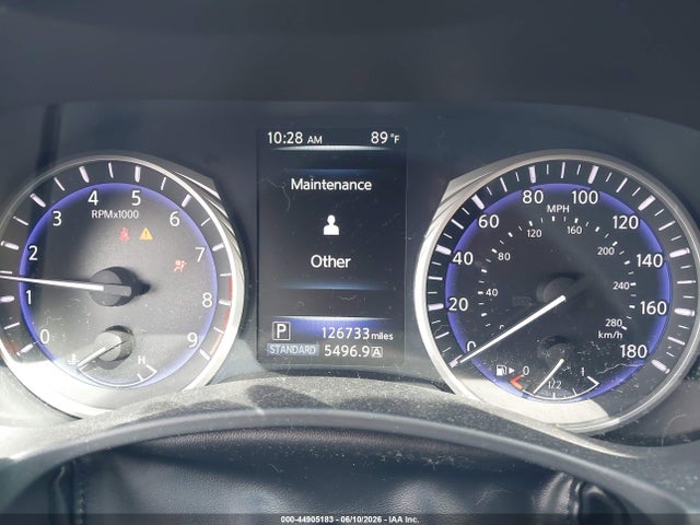 44905183 :رقم المزاد ، JN1BV7AP4FM347012 vin ، 2015 Infiniti Q50 Premium مزاد بيع