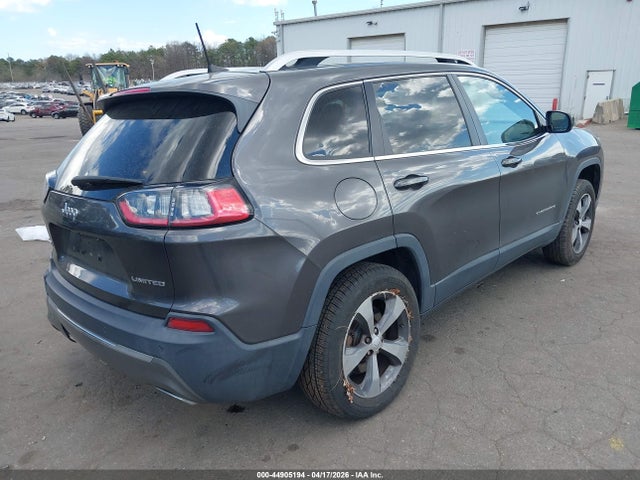Aukcja sprzedaży 2019 Jeep Cherokee Limited 4x4, vin: 1C4PJMDX0KD158229, numer aukcji: 44905194