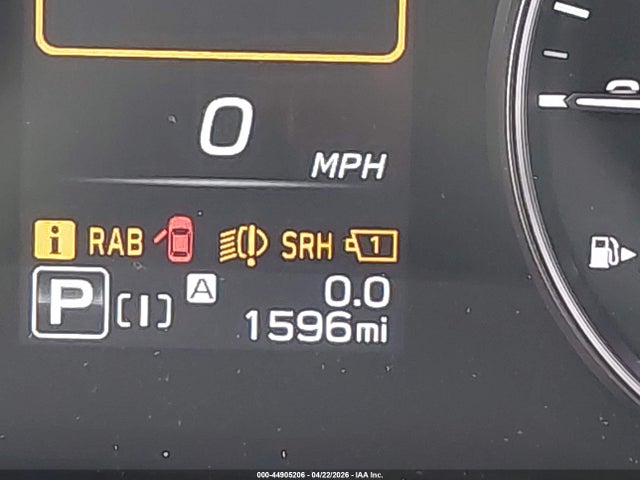 44905206 :رقم المزاد ، 4S4GUHN61S3761406 vin ، 2025 Subaru Crosstrek Limited مزاد بيع