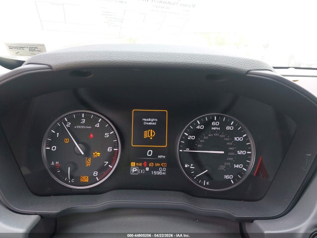 44905206 :رقم المزاد ، 4S4GUHN61S3761406 vin ، 2025 Subaru Crosstrek Limited مزاد بيع