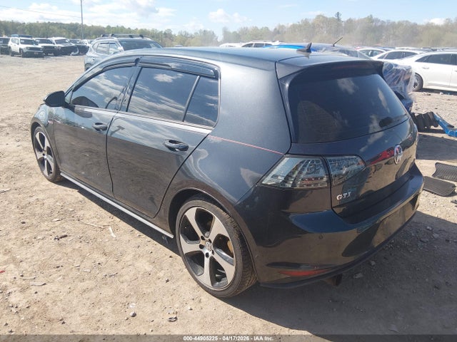 44905225 :رقم المزاد ، 3VW5T7AU8FM102821 vin ، 2015 Volkswagen Golf Gti 2.0t Se 4-door مزاد بيع