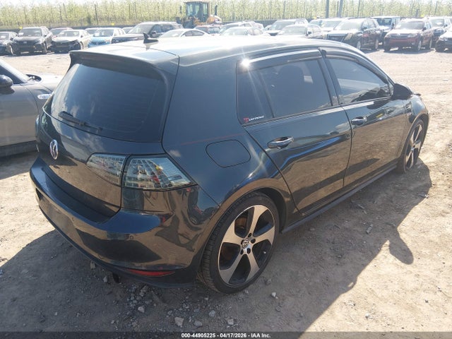 44905225 :رقم المزاد ، 3VW5T7AU8FM102821 vin ، 2015 Volkswagen Golf Gti 2.0t Se 4-door مزاد بيع
