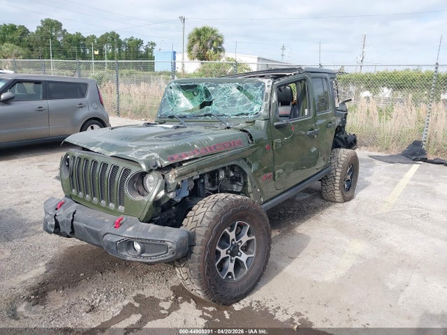 2021 Jeep Wrangler Unlimited Rubicon 4x4 მანქანა იყიდება აუქციონზე, vin: 1C4HJXFN6MW614727, აუქციონის ნომერი: 44905391