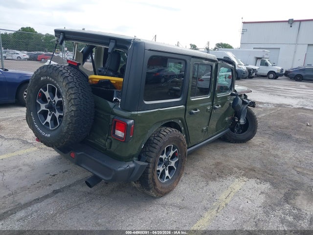 2021 Jeep Wrangler Unlimited Rubicon 4x4 მანქანა იყიდება აუქციონზე, vin: 1C4HJXFN6MW614727, აუქციონის ნომერი: 44905391