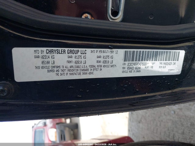 Продажа на аукционе авто 2012 Chrysler 300 S V6, vin: 2C3CCABG0CH279328, номер лота: 44905392
