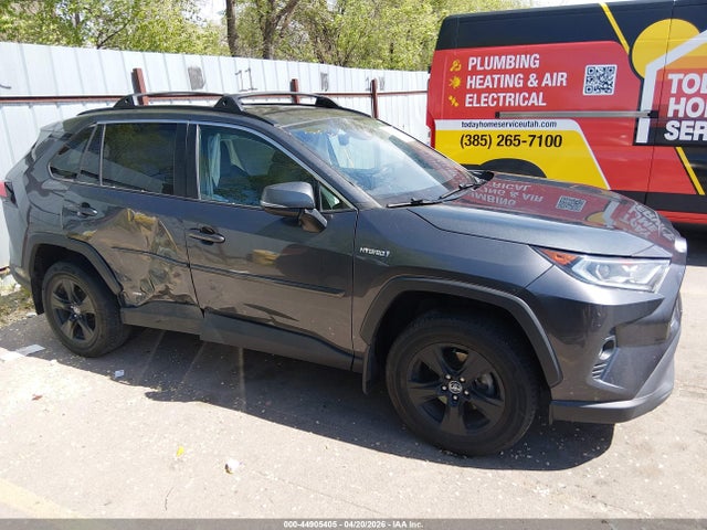 2021 Toyota Rav4 Hybrid Xle მანქანა იყიდება აუქციონზე, vin: 4T3R6RFV9MU020827, აუქციონის ნომერი: 44905405