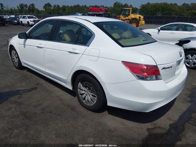 Aukcja sprzedaży 2010 Honda Accord 2.4 Lx, vin: 1HGCP2F32AA105576, numer aukcji: 44905437
