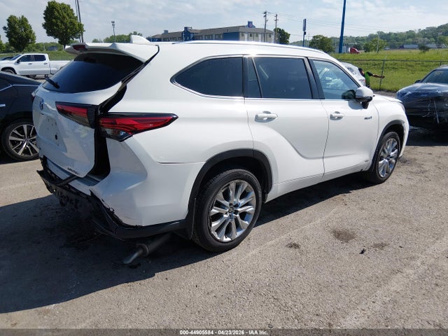 Продаж на аукціоні авто 2021 Toyota Highlander Hybrid Limited, vin: 5TDDBRCH6MS529408, номер лоту: 44905584