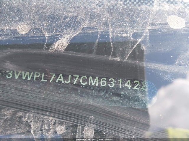 44905709 :رقم المزاد ، 3VWPL7AJ7CM631428 vin ، 2012 Volkswagen Jetta Sportwagen 2.0l Tdi مزاد بيع