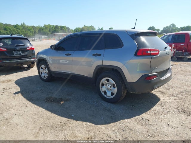 2017 Jeep Cherokee Sport მანქანა იყიდება აუქციონზე, vin: 1C4PJMAB1HW555907, აუქციონის ნომერი: 44905782