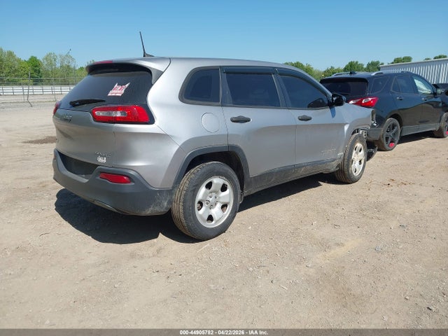 2017 Jeep Cherokee Sport მანქანა იყიდება აუქციონზე, vin: 1C4PJMAB1HW555907, აუქციონის ნომერი: 44905782