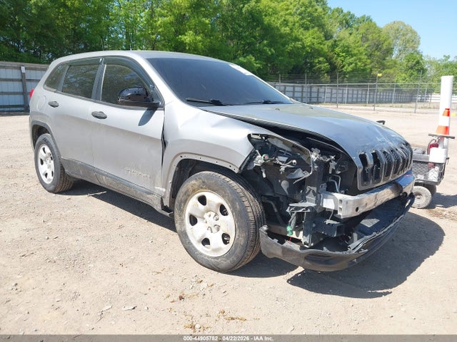 2017 Jeep Cherokee Sport მანქანა იყიდება აუქციონზე, vin: 1C4PJMAB1HW555907, აუქციონის ნომერი: 44905782