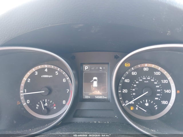 44905808 :رقم المزاد ، 5NMZT3LB5HH009737 vin ، 2017 Hyundai Santa Fe Sport 2.4l مزاد بيع