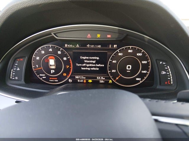 Продажа на аукционе авто 2017 Audi Q7 3.0t Premium, vin: WA1LAAF76HD000507, номер лота: 44905930