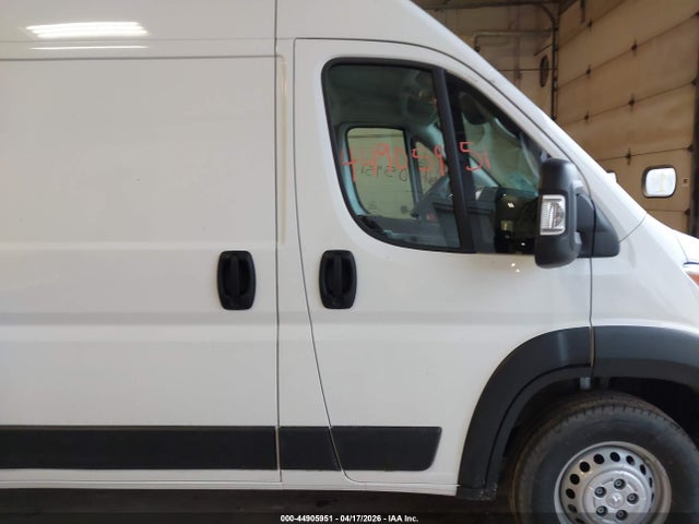Продажа на аукционе авто 2025 Ram Promaster 2500 Tradesman High Roof 159 Wb W/pass Seat, vin: 3C6LRVDG7SE503288, номер лота: 44905951