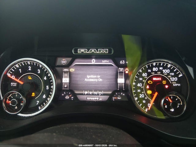 44906007 :رقم المزاد ، 1C6RREJT4LN152834 vin ، 2020 Ram 1500 Laramie  4x2 5'7 Box مزاد بيع