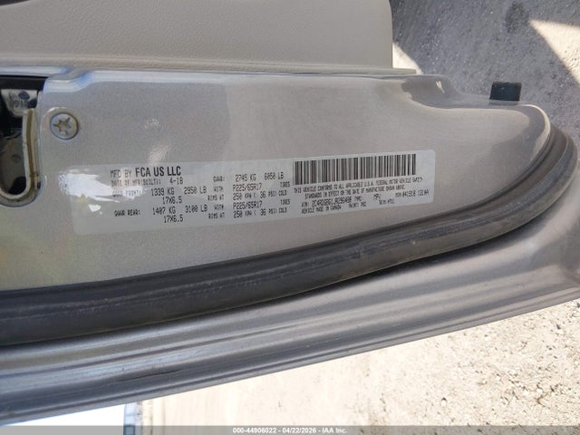 2C4RDGBG1JR296488 Dodge Grand Caravan Se