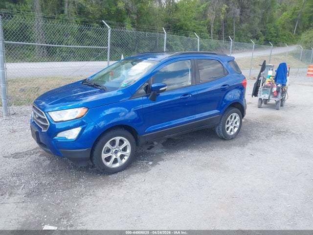 Aukcja sprzedaży 2020 Ford Ecosport Se, vin: MAJ6S3GL3LC348759, numer aukcji: 44906028