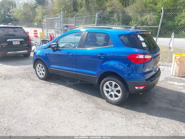 Aukcja sprzedaży 2020 Ford Ecosport Se, vin: MAJ6S3GL3LC348759, numer aukcji: 44906028