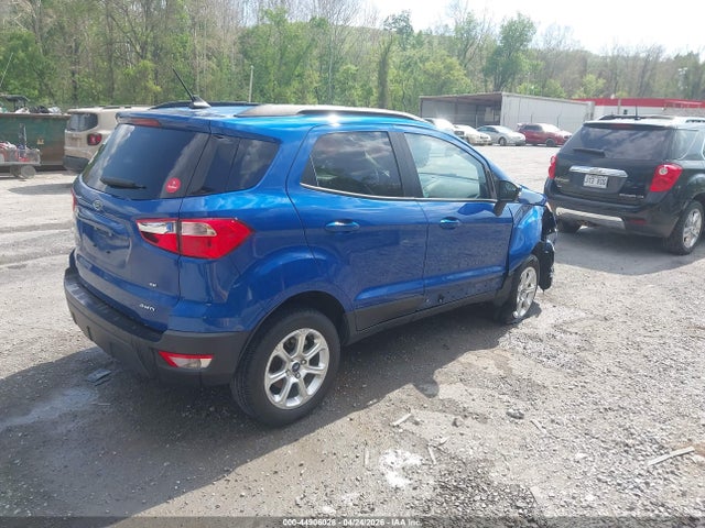 Aukcja sprzedaży 2020 Ford Ecosport Se, vin: MAJ6S3GL3LC348759, numer aukcji: 44906028