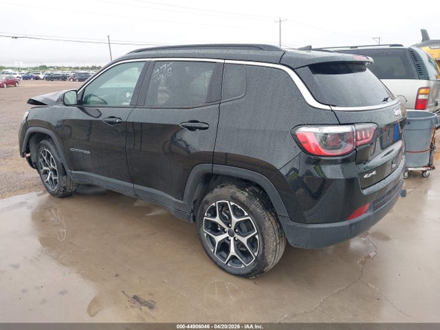 Aukcja sprzedaży 2025 Jeep Compass Limited 4x4, vin: 3C4NJDCNXST622340, numer aukcji: 44906046