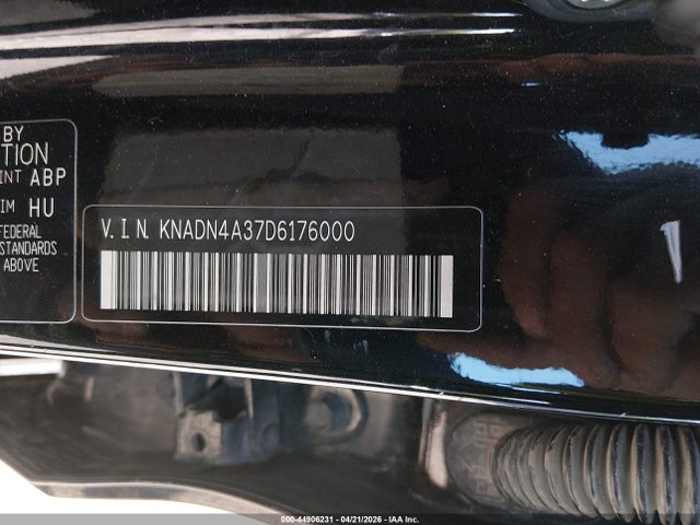 Продажа на аукционе авто 2013 Kia Rio Ex, vin: KNADN4A37D6176000, номер лота: 44906231