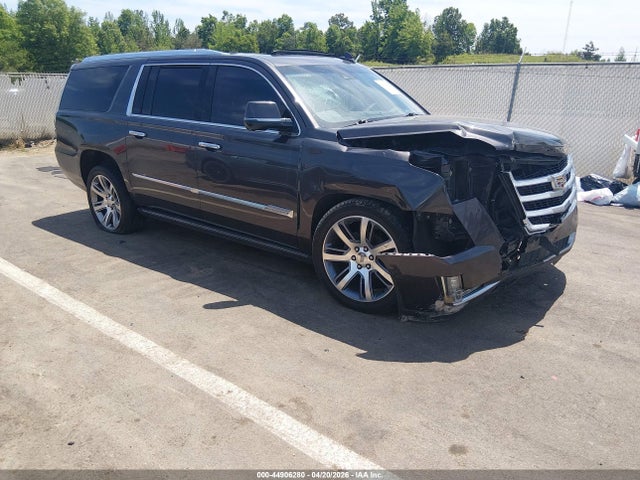 2015 Cadillac Escalade Esv Premium მანქანა იყიდება აუქციონზე, vin: 1GYS4TKJ5FR601830, აუქციონის ნომერი: 44906280