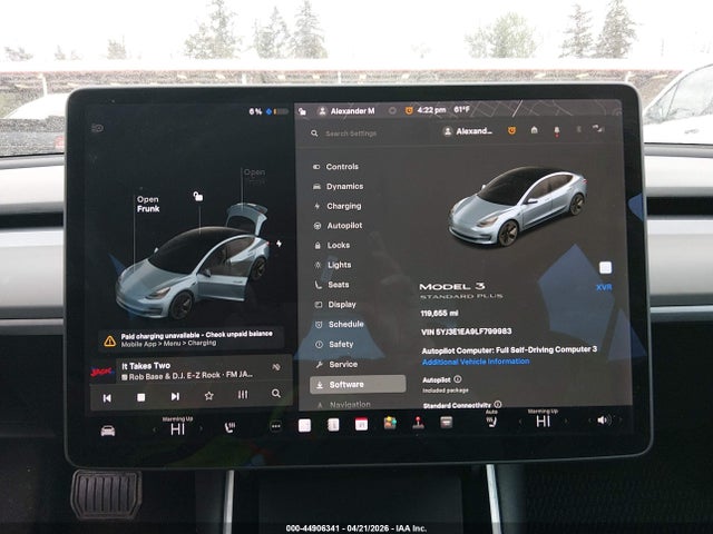 Aukcja sprzedaży 2020 Tesla Model 3 Standard Range Plus Rear-wheel Drive/standard Range Rear-wheel Drive, vin: 5YJ3E1EA9LF799983, numer aukcji: 44906341