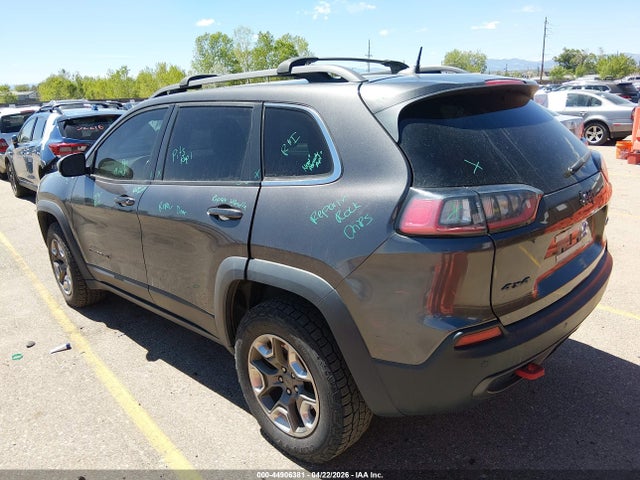Auction sale of the 2019 Jeep Cherokee Trailhawk 4x4, vin: 1C4PJMBX1KD359379, lot number: 44906381