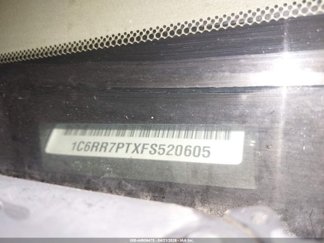 44906475 :رقم المزاد ، 1C6RR7PTXFS520605 vin ، 2015 Ram 1500 Laramie Longhorn مزاد بيع