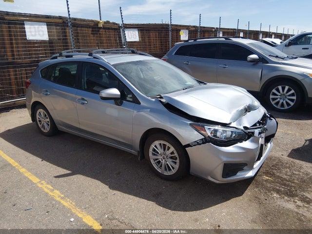 2017 Subaru Impreza 2.0i Premium მანქანა იყიდება აუქციონზე, vin: 4S3GTAD66H3706314, აუქციონის ნომერი: 44906476
