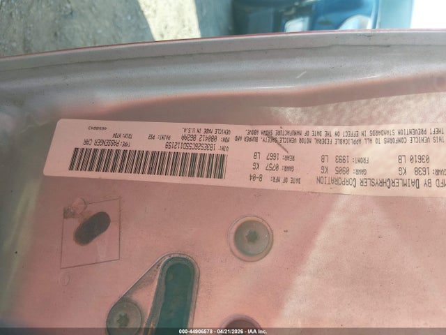 Aukcja sprzedaży 2005 Dodge Neon Se, vin: 1B3ES26C55D112159, numer aukcji: 44906578