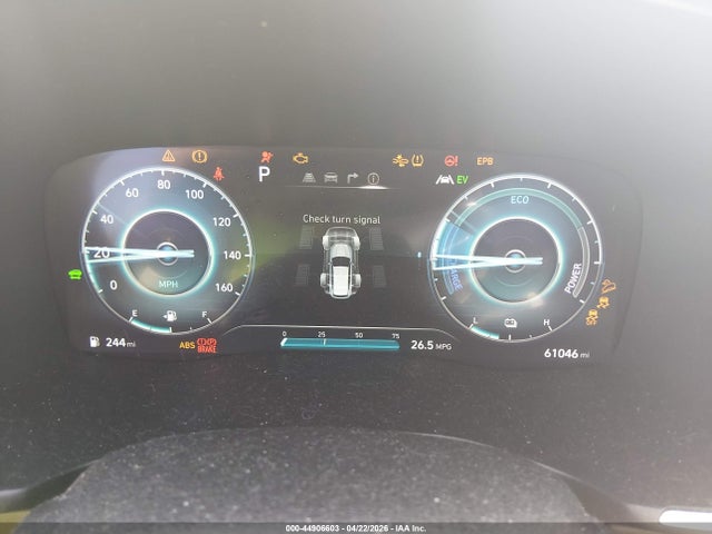44906603 :رقم المزاد ، KM8S5DA17NU053380 vin ، 2022 Hyundai Santa Fe Hybrid Limited مزاد بيع