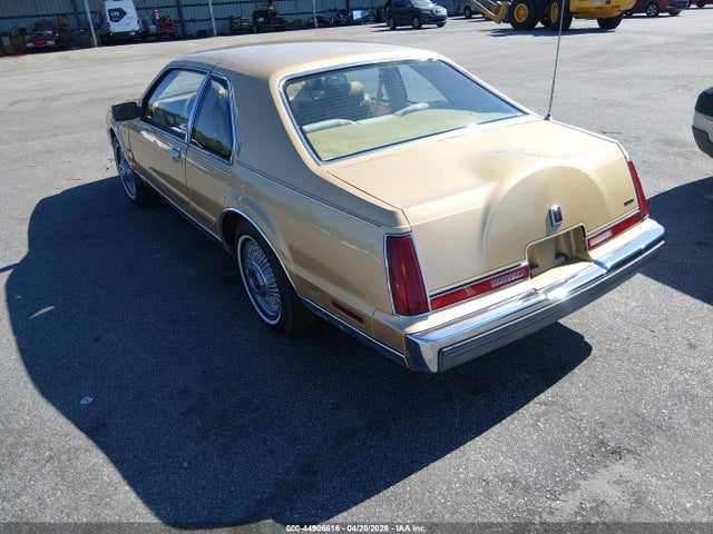 1984 Lincoln Mark Vii მანქანა იყიდება აუქციონზე, vin: 1MRBP98F2EY698005, აუქციონის ნომერი: 44906616